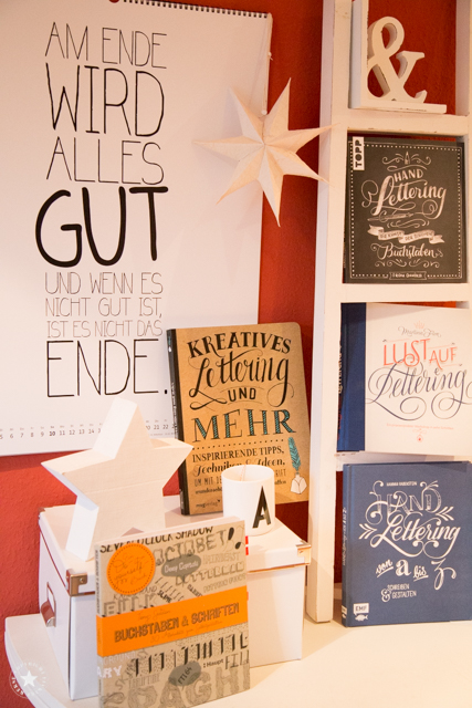 Typobuecher - Letteringbuch - Typokalender